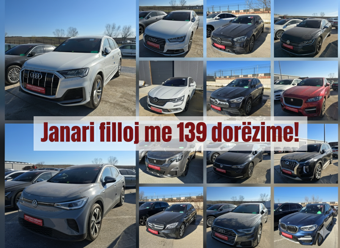 JANARI 2026 FILLOJË ME 139 DOREZIME!